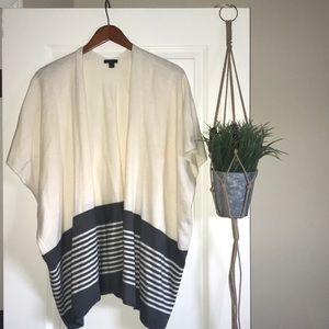 Ann Taylor Factory Open Front Kimono/Poncho